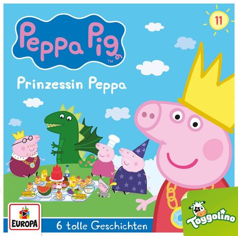 Peppa Pig (011) Prinzessin Peppa (und 5 weitere Geschichten), CD