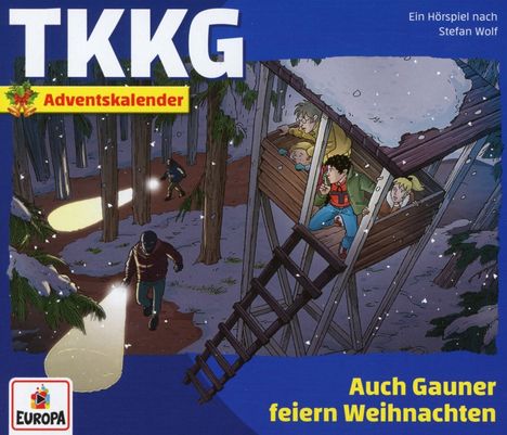 TKKG - Auch Gauner feiern Weihnachten (Adventskalender), 2 CDs