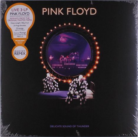 Pink Floyd: Delicate Sound Of Thunder: Live, 3 LPs