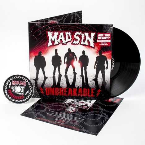 Mad Sin: Unbreakable (180g), 1 LP und 1 CD