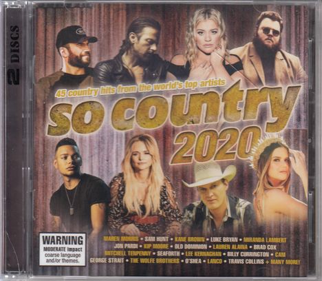 So Country 2020, 2 CDs