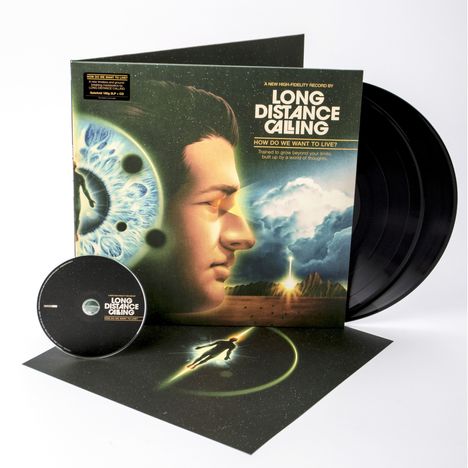Long Distance Calling: How Do We Want To Live? (180g), 2 LPs und 1 CD