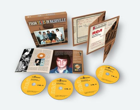 Elvis Presley (1935-1977): From Elvis In Nashville (50th Anniversary Celebration), 4 CDs