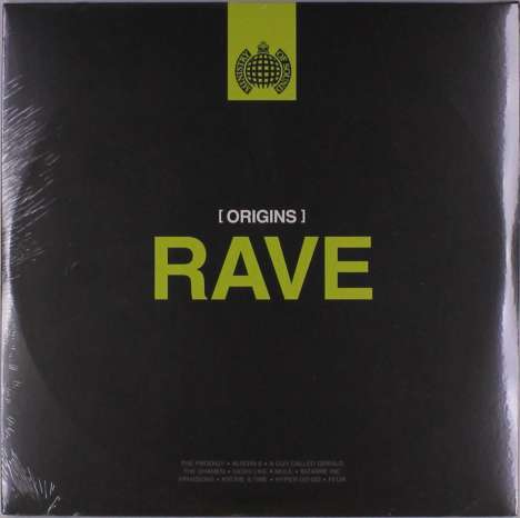 Ministry Of Sound: Origins Rave, 2 LPs