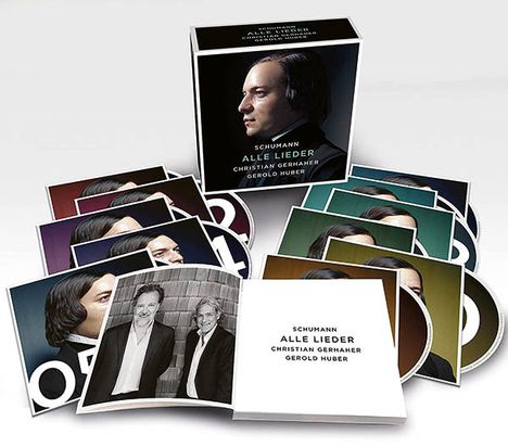 Robert Schumann (1810-1856): Sämtliche Lieder (Christian Gerhaher Projekt), 11 CDs