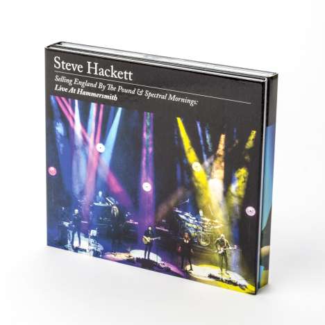 Steve Hackett (geb. 1950): Selling England By The Pound &amp; Spectral Mornings: Live At Hammersmith, 2 CDs und 1 Blu-ray Disc