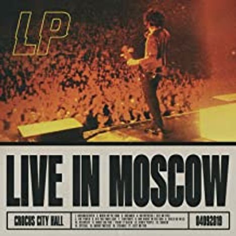LP: Live In Moscow, CD