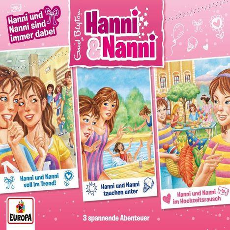 Hanni und Nanni 20. - 3er Box (Folgen 65,66,67), 3 CDs