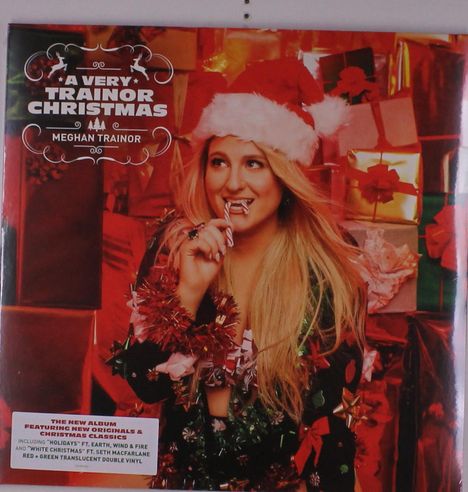 Meghan Trainor: A Very Trainor Christmas (Translucent Red & Green Vinyl), 2 LPs