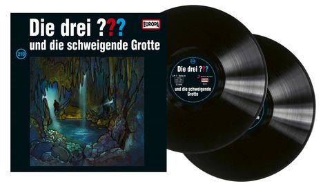 Die drei ???: Die drei ??? (Folge 210) - und die schweigende Grotte (180g) (Limited Edition), 2 LPs