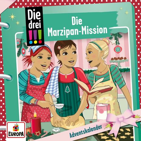 Maja von Vogel: Die drei !!! Adventskalender 2021 - Die Marzipan-Mission, 2 CDs