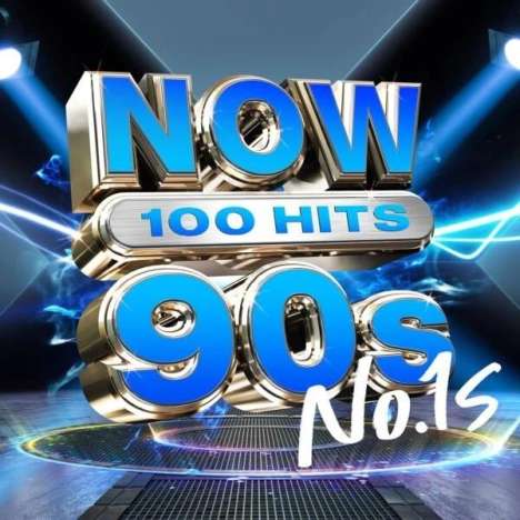 Now 100 Hits 90s No. 1s, 5 CDs
