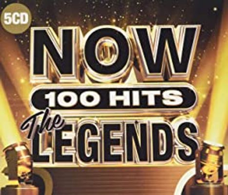 Now 100 Hits The Legends, 5 CDs