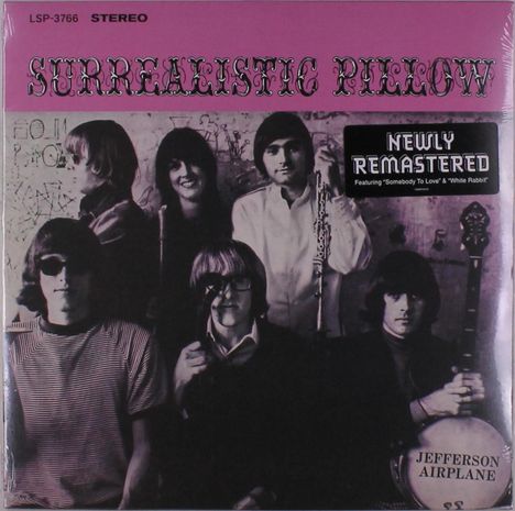 Jefferson Airplane: Surrealistic Pillow (remastered), LP