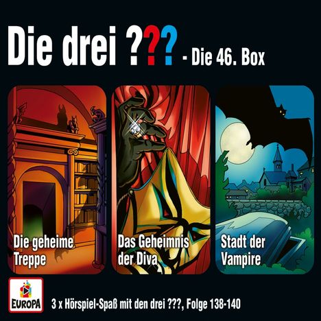 Die drei ??? 3er Box (46) (Folgen 138,139,140), 3 CDs