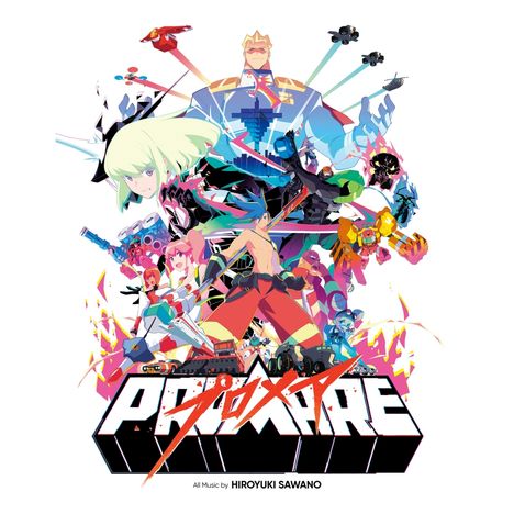 Filmmusik: Promare (Half White &amp; Half Red Vinyl), 2 LPs