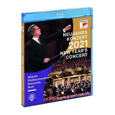 Neujahrskonzert 2021 der Wiener Philharmoniker, Blu-ray Disc