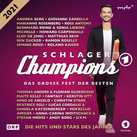 Schlagerchampions 2021 - Das große Fest der Besten, 2 CDs