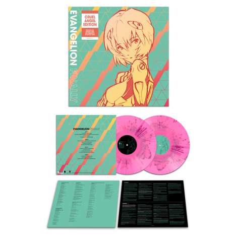 Yoko Takahashi &amp; Megumi Hayashibara: Evangelion Finally (Pink Splatter Vinyl), 2 LPs