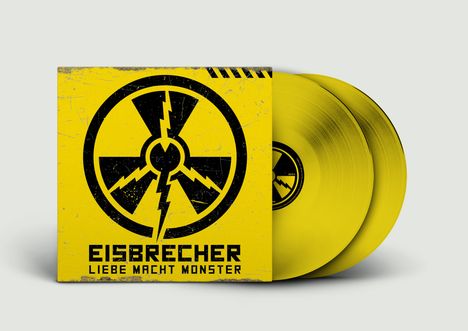 Eisbrecher: Liebe macht Monster (Limited Edition) (Yellow Vinyl), 2 LPs