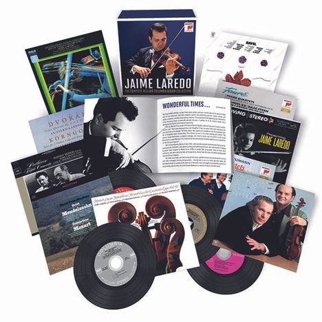 Jaime Laredo - The Complete RCA &amp; Columbia Album Collection, 22 CDs