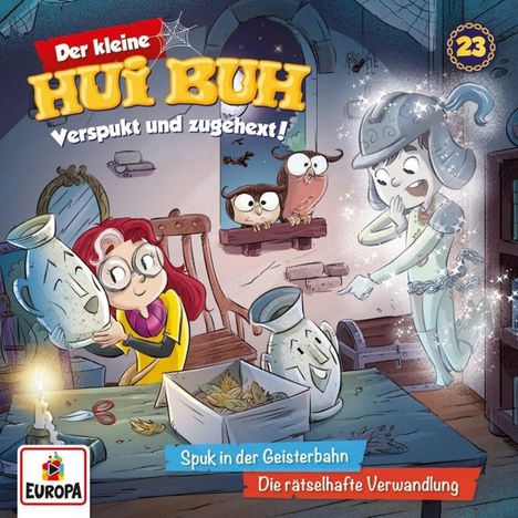 Der kleine Hui Buh 23. Spuk in der Geisterbahn / Die rätselhafte Verwandlung, CD