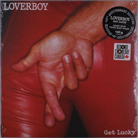 Loverboy: Get Lucky (40th Anniversary Edition) (180g) (Opaque White Vinyl), LP