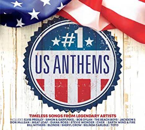 Number 1 US Anthems, 3 CDs