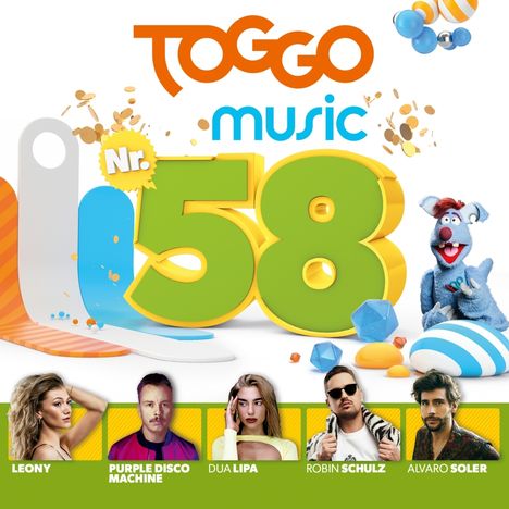 Toggo Music 58, CD