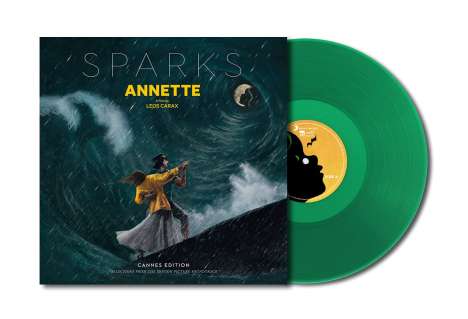 Sparks: Filmmusik: Annette: Cannes Edition - Selections From The Motion Picture Soundtrack (180g) (Limited Edition) (Green Vinyl), LP