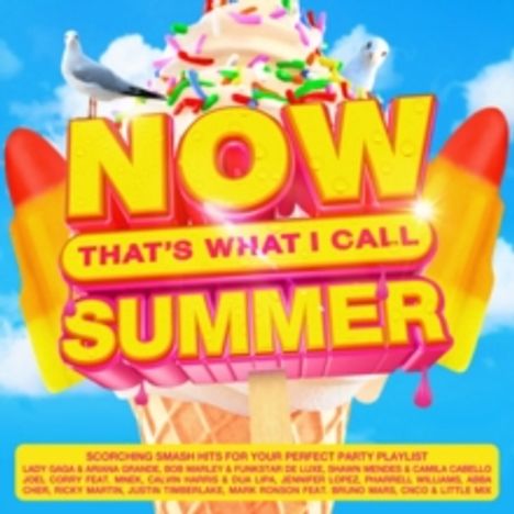 Now That's What I Call Summer, 4 CDs