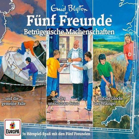 Fünf Freunde 038/3er-Box-Betrügerische Machenschaften, 3 CDs