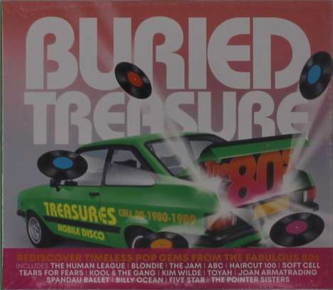 Buried Treasure: The 80s, 3 CDs