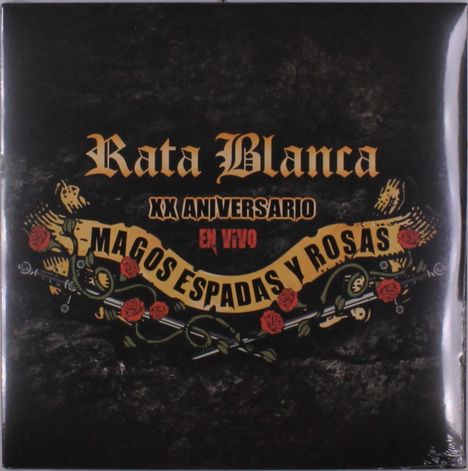 Rata Blanca: XX Aniversario: Magos Espadas Y Rosas, LP