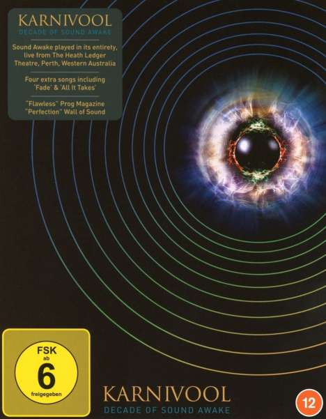 Karnivool: The Decade Of Sound Awake, Blu-ray Disc