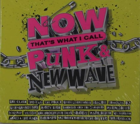 Now That's What I Call Punk &amp; New Wave, 4 CDs