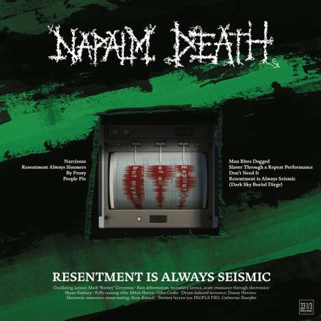 Napalm Death: Resentment is Always Seismic: A Final Throw Of Throes (Mini-Album) (180g), LP