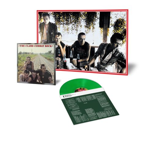 The Clash: Combat Rock (remastered) (180g) (Limited Indie Store Edition) (Green Vinyl), LP