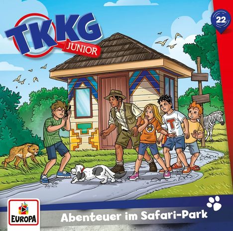 TKKG Junior (Folge 22) Abenteuer im Safari Park, CD