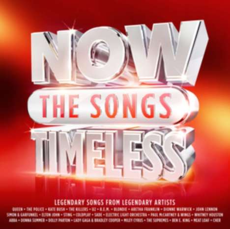 Now Timeless - The Songs, 4 CDs