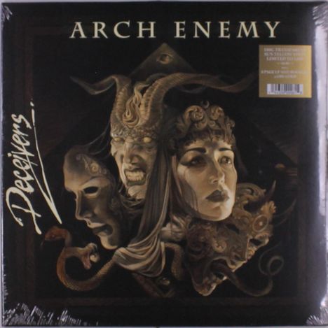 Arch Enemy: Deceivers (180g) (Limited Edition) (Transparent Sun Yellow Vinyl), LP