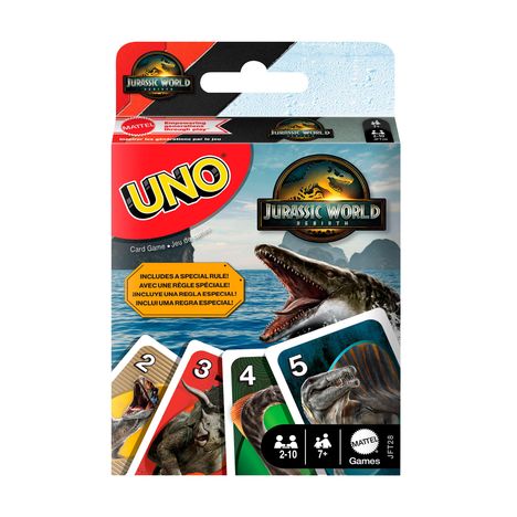 UNO Jurassic World 4, Spiele