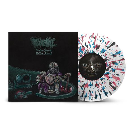 Full Of Hell: Broken Sword, Rotten Shield (Indie Edition) (White w/ Black, Oxblood & Blue Splatter Vinyl), Single 10"