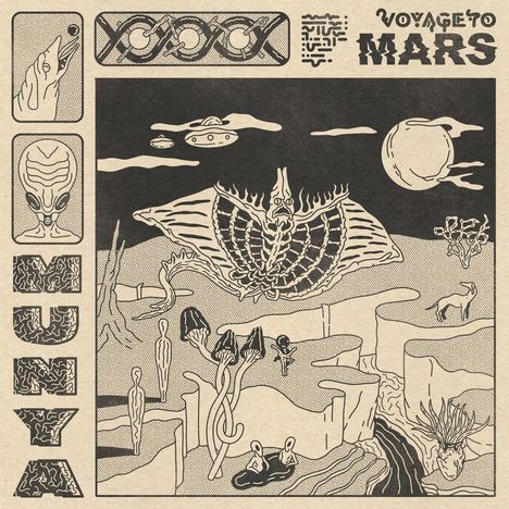 Munya: Voyage To Mars, CD