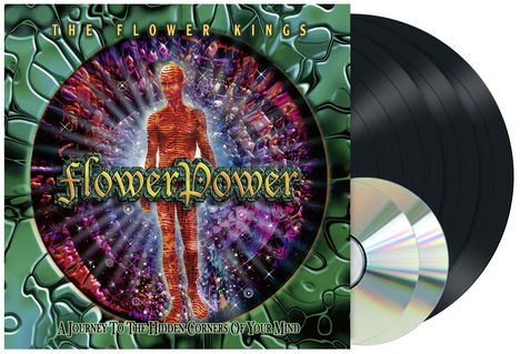 The Flower Kings: Flower Power (remastered) (Reissue 2022) (180g), 3 LPs und 2 CDs