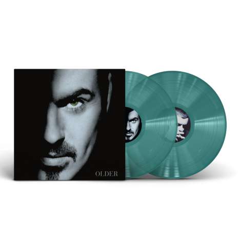 George Michael: Older (remastered) (180g) (Limited Edition) (Transparent Green Vinyl) (in Deutschland exklusiv für jpc!), 2 LPs