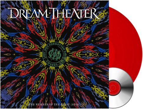 Dream Theater: Lost Not Forgotten Archives: The Number Of The Beast (2002) (180g) (Limited Edition) (Translucent Red Vinyl), 1 LP und 1 CD