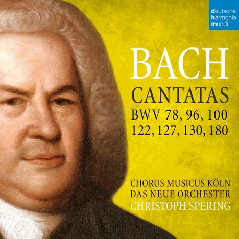 Johann Sebastian Bach (1685-1750): Kantaten BWV 78,96,100,122,127,130,180, 2 CDs