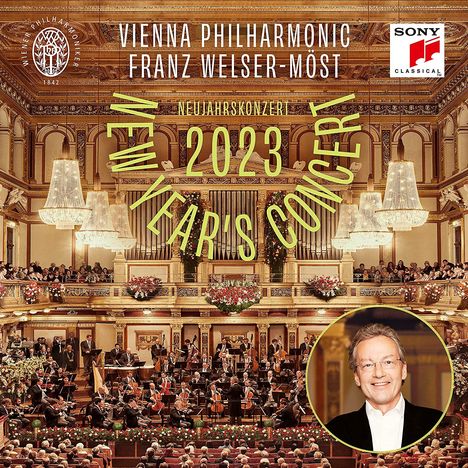 Neujahrskonzert 2023 der Wiener Philharmoniker (Booklet in englisch/französisch), 2 CDs