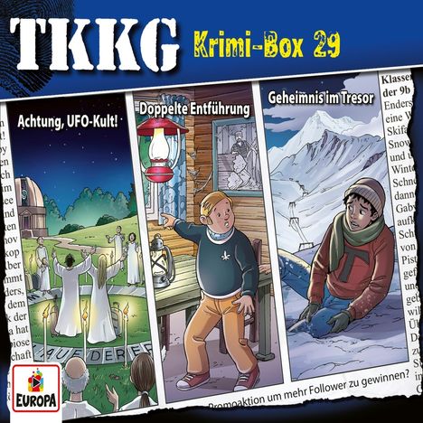 TKKG Krimi-Box 29 (Folgen 206,207,208), 3 CDs